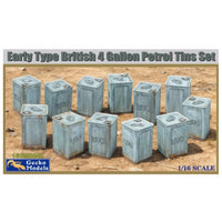 Gecko Models 1/16 Early Type 1942 5 gal/20L Jerry Cans Set