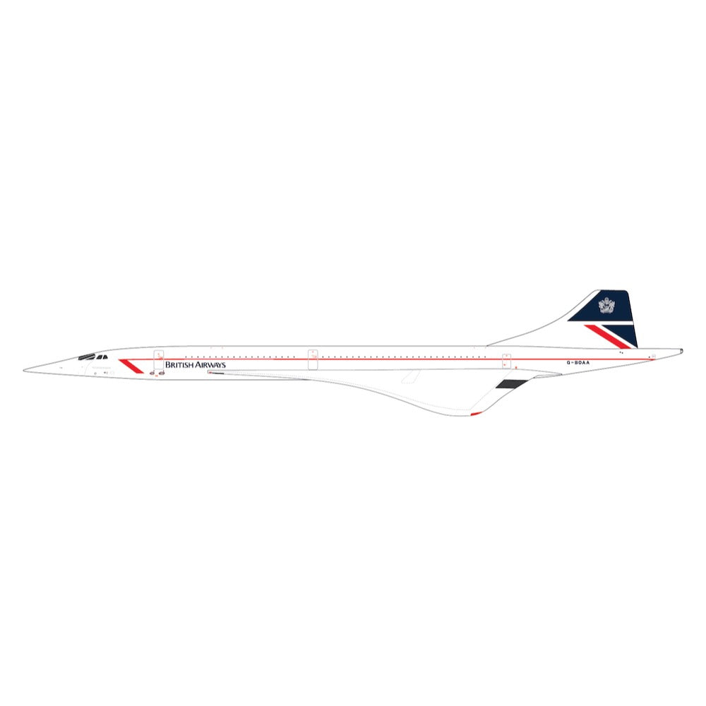 Gemini Jets 1/400 British Airways Concorde G-BOAA Landor Livery