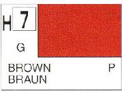 Mr Hobby (Gunze) H007 Aqueous Gloss Brown Acrylic Paint 10ml