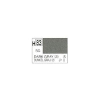 Mr Hobby (Gunze) H083 Aqueous Semi-Gloss Dark Grey 2 Acrylic Paint 10ml
