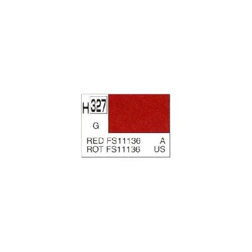 Mr Hobby (Gunze) H327 Aqueous Gloss Red FS11136 Acrylic Paint 10ml