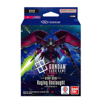 Gundam Card Game Starter Deck Display Raging Onslaught [ST12]