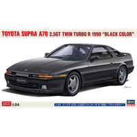 Hasegawa 20811 1/24 Toyota Supra A70 2.5Gt Twin Turbo R 1990 Black Color
