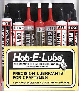 Woodland Scenics HL650 Hob-E-Lube 7 - Pak Workbench Assortment | Metro Hobbies