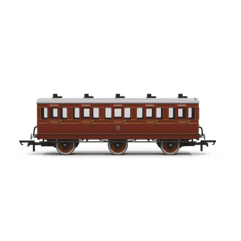 Hornby LB&SCR 6 wheel third class coach 612