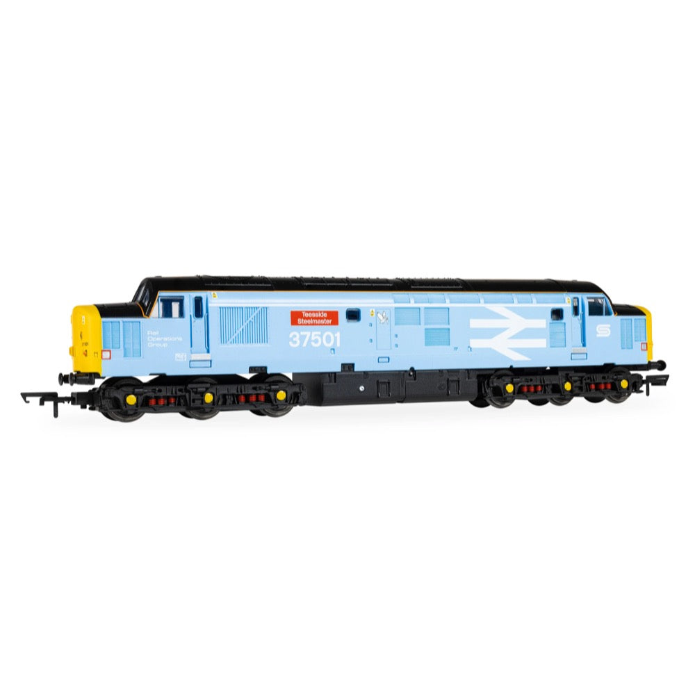 Hornby R30545 OO RailRoad British Steel Class 37 'Teesside Steelmaster' 37501 Locomotive