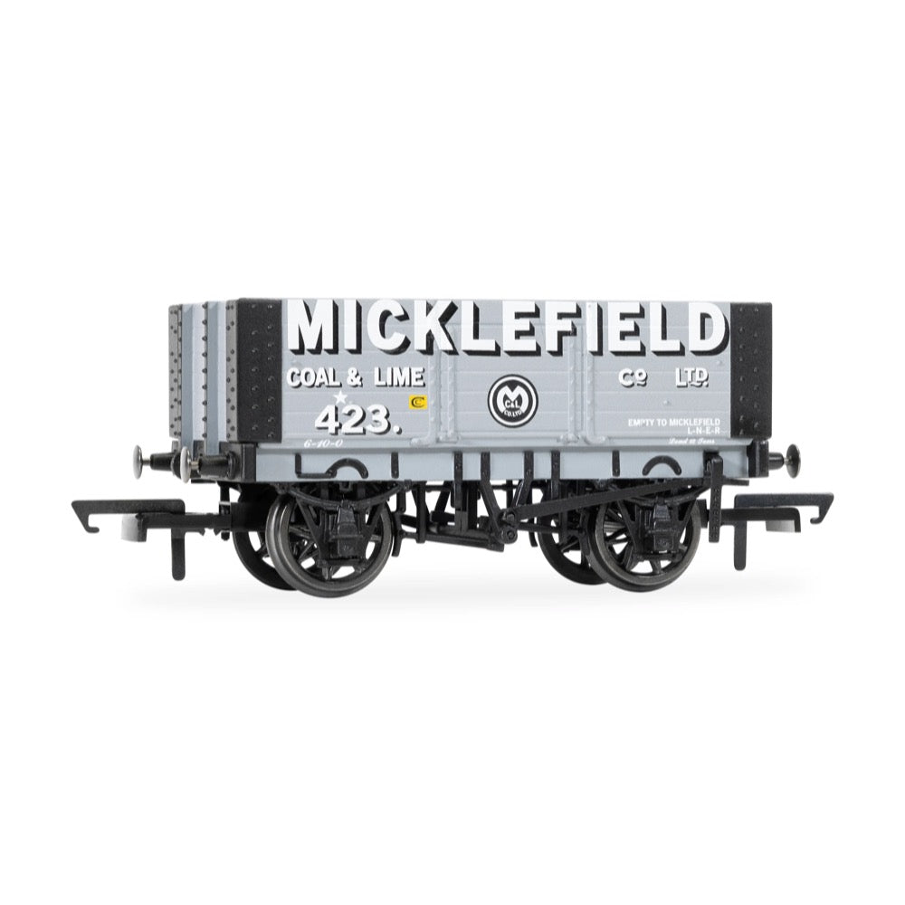 Hornby R60304 OO Micklefield 6 Plank Wagon No. 423