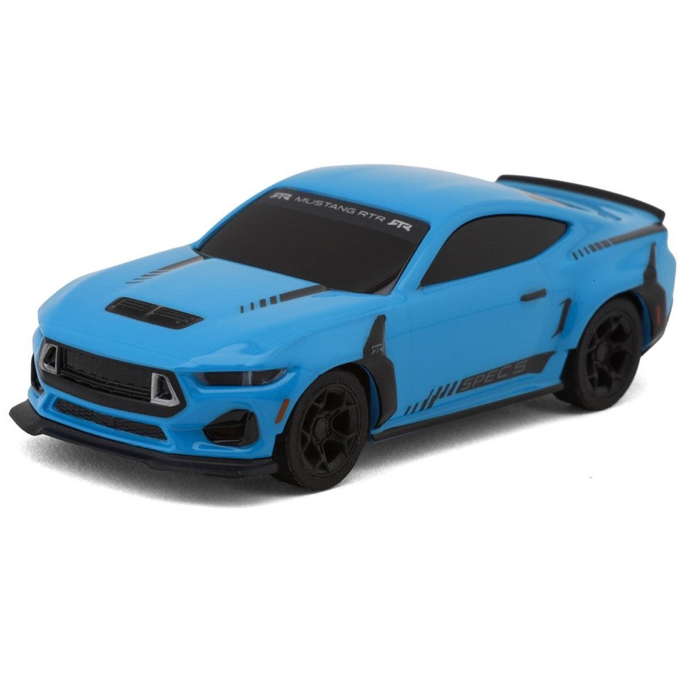 HPI nano-TTR Ford Mustang RTR Spec 5 1/64 RC Drift Car (Grabber Blue)