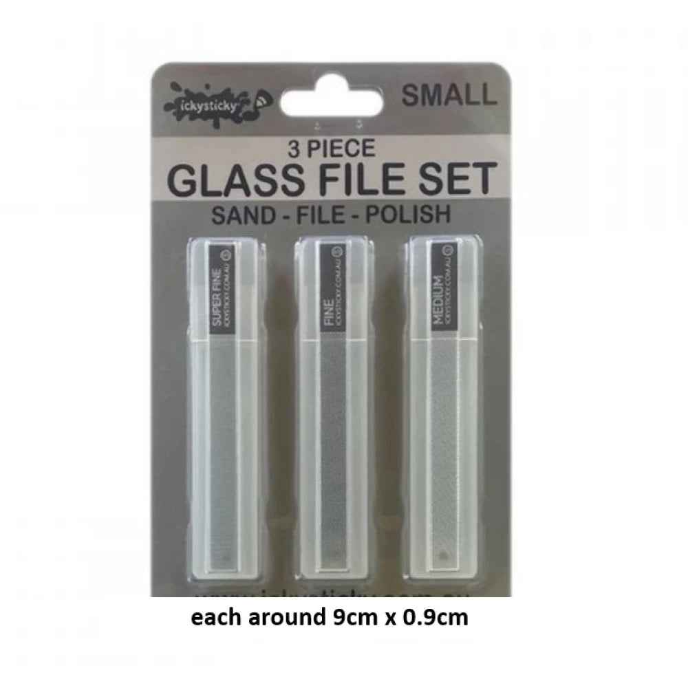 Icky Sticky Small Glass File Set