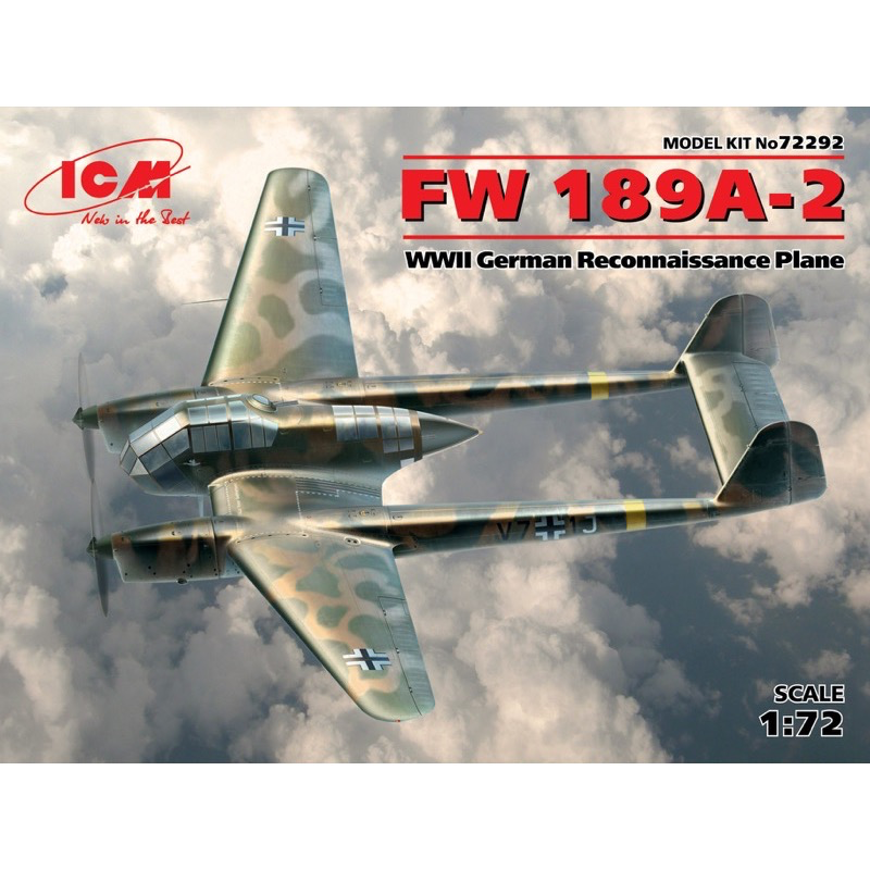 ICM 72292 1/72 Focke-Wulf Fw 189A-2