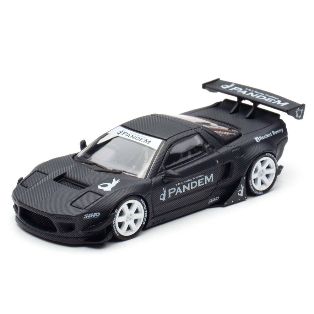 Inno 1/64 NSX NA1 Rocket Bunny Full Carbon Black Chrome Chase Car Indonesia Diecast Expo