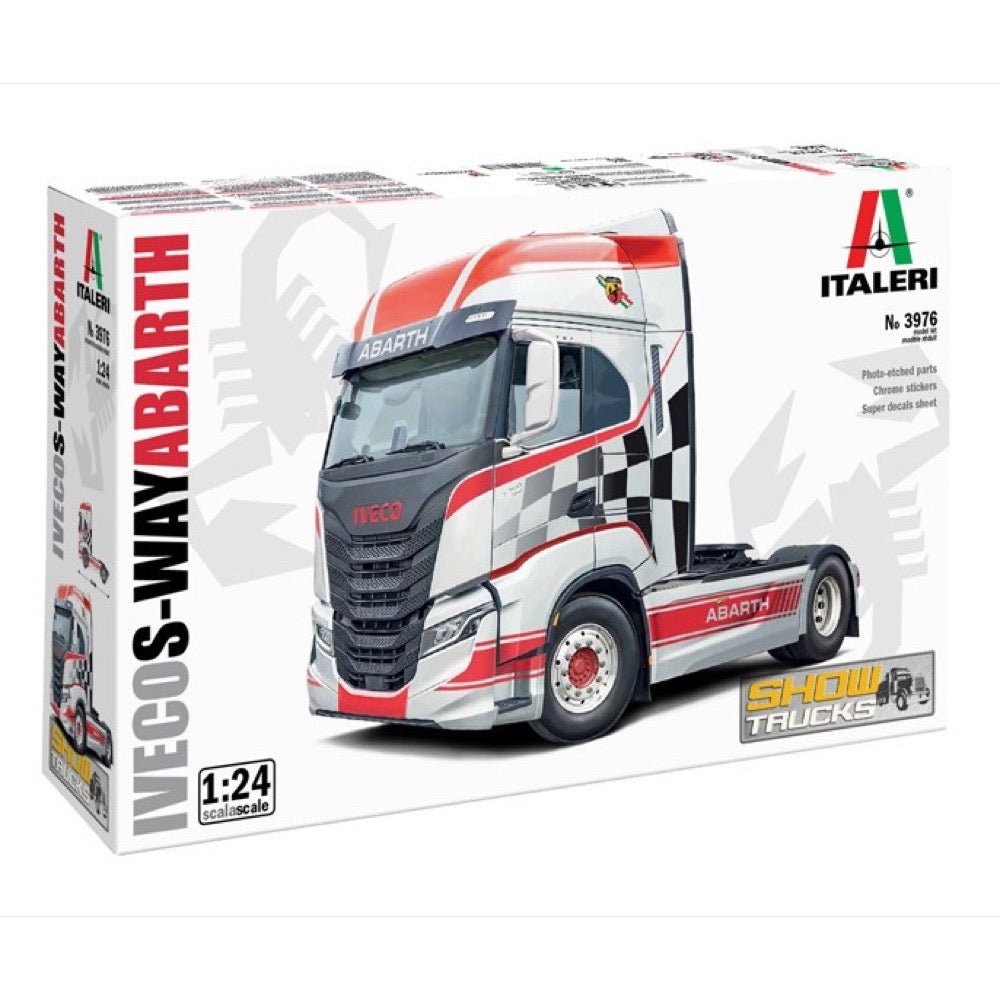 Italeri 1/24 Iveco S-Way Abarth Model Kit