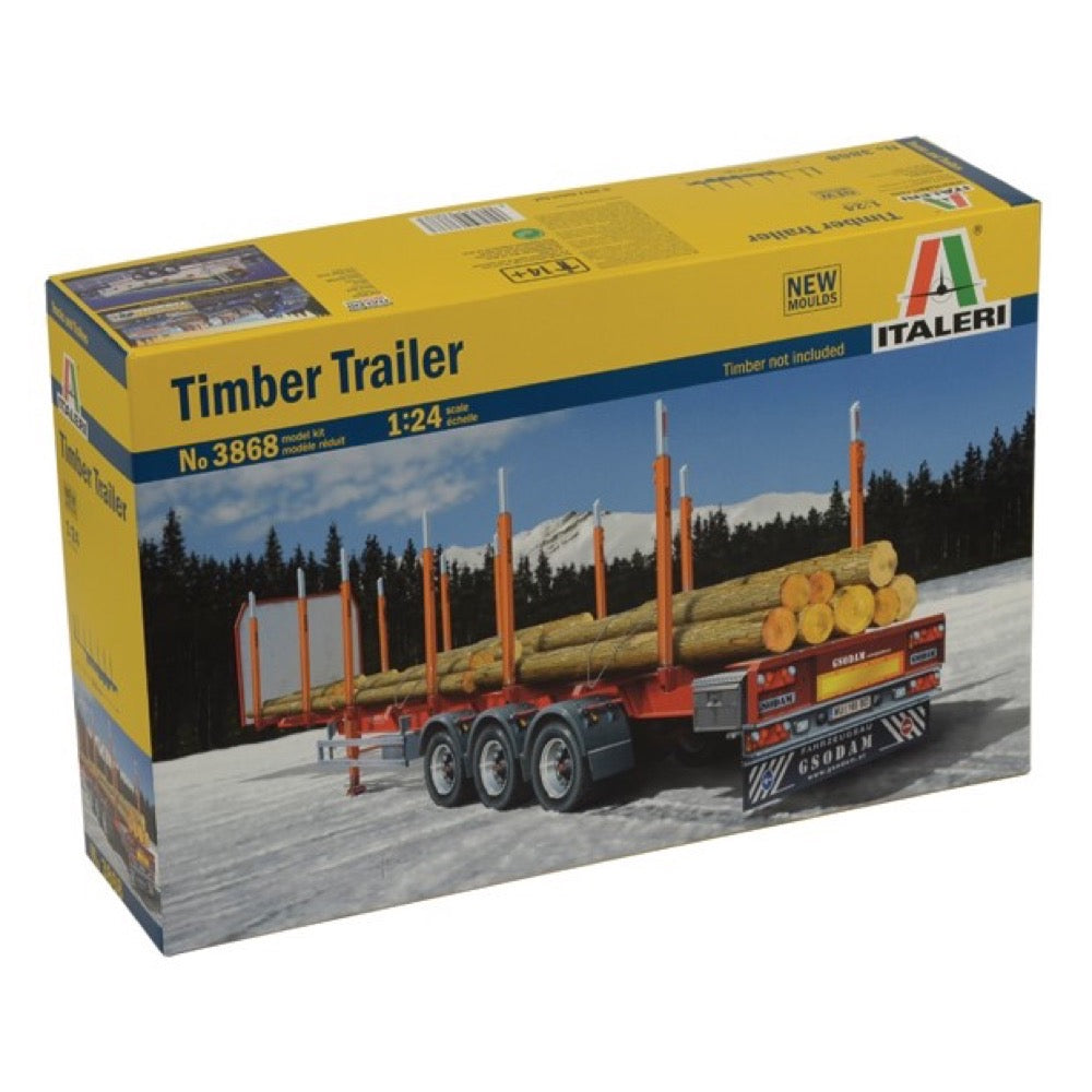 Italeri 3868 1/24 Timber Trailer