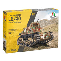Italeri 1/35 Carro Armato L6/40 Model Kit