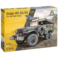 Italeri 1/35 Dodge WC-62/63 1 and half Ton 6x6 Truck