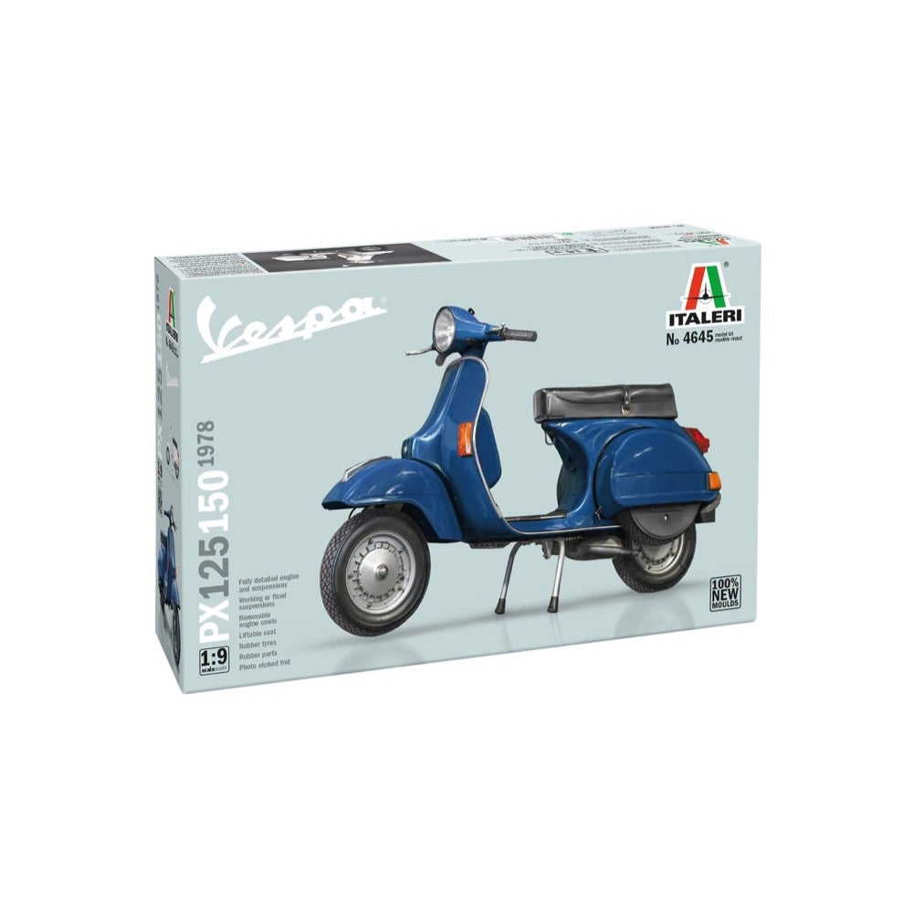 Italeri 1/9 Vespa PX 125/150 1978