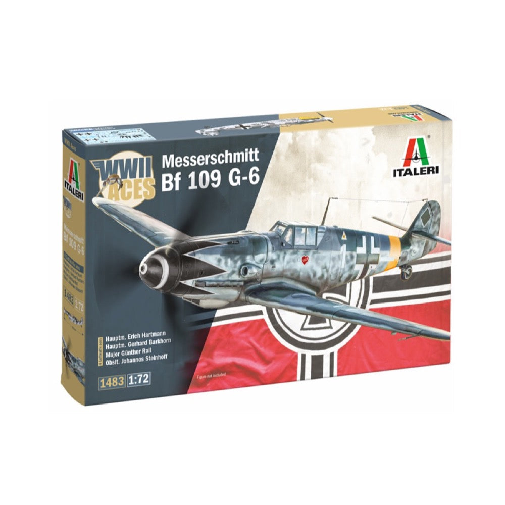 Italeri 1483S 1/72 Messerschmitt Bf-109G Aces
