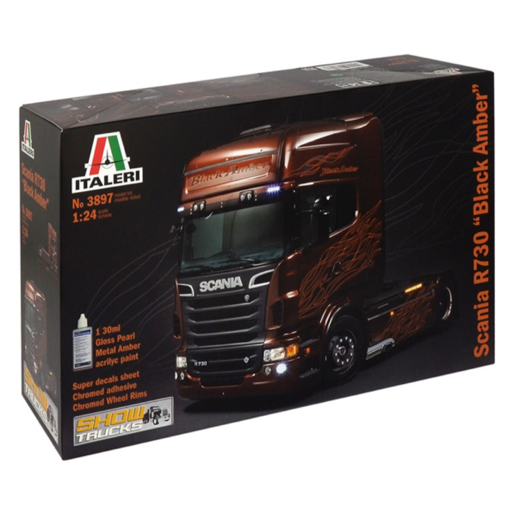 Italeri 3897 Scania R730 Black Amber