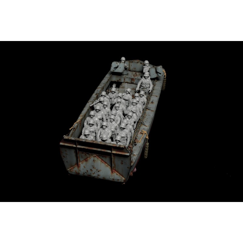 Italeri 6524 1/35 Dday LCVP +US Infantry