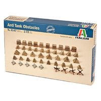 Italeri 6147 1/72 Anti-Tank Traps and Obstacles