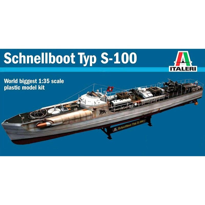 Italeri 5603 1/35 Schnellboot S-100