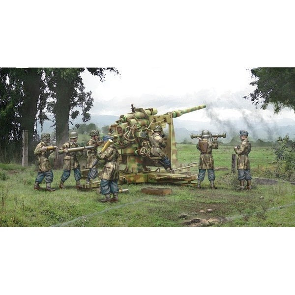 Italeri 15771 1/56 8.8cm Flak 37 with Crew