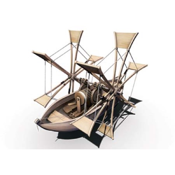 Italeri 3103 Da Vinci Paddle Boat