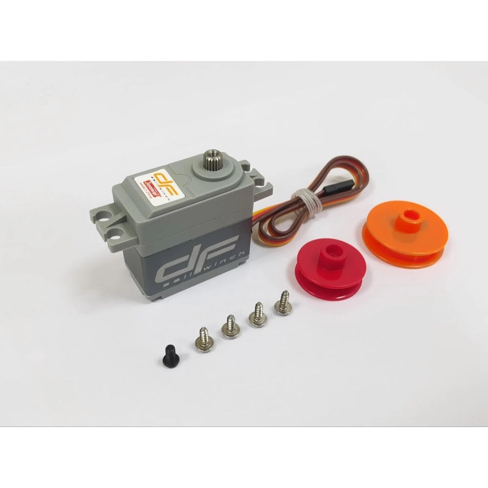 Joysway DF65/95 New 2024 DF Racing Sail winch servo + 16mm & 25mm drums