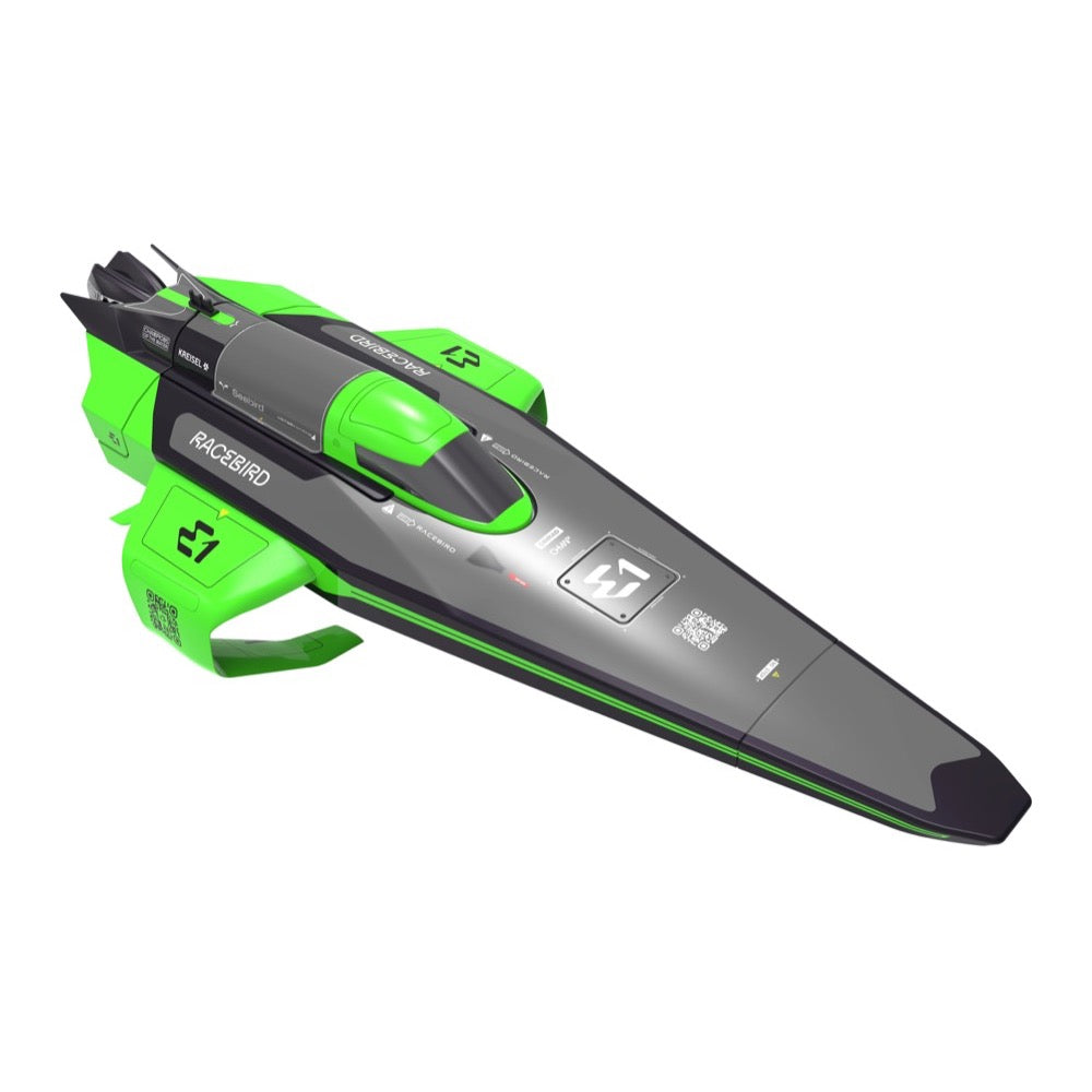 Joysway E1 RaceBird 1:14 Hydrofoil 545mm Brushed 25km/h RTR Speedboat - Green