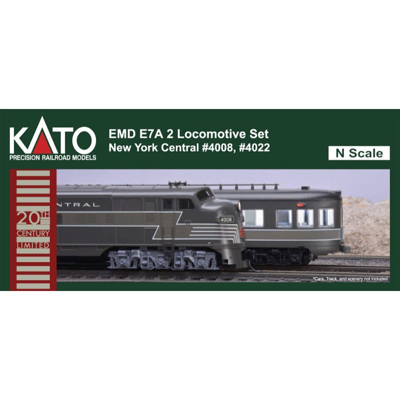 Kato 762-2 NYC 2th Century E7a Pair