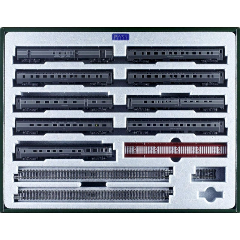 Kato 763-2 N NYC 20th Century Limited 9 Car Set
