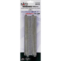 Kato 20-012 N Unitrak Double Trk Str 186mm 2pcs