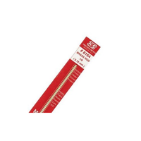 K&S Metals 8164 8164 1/8 DIA Solid Brass Rod - Metro Hobbies