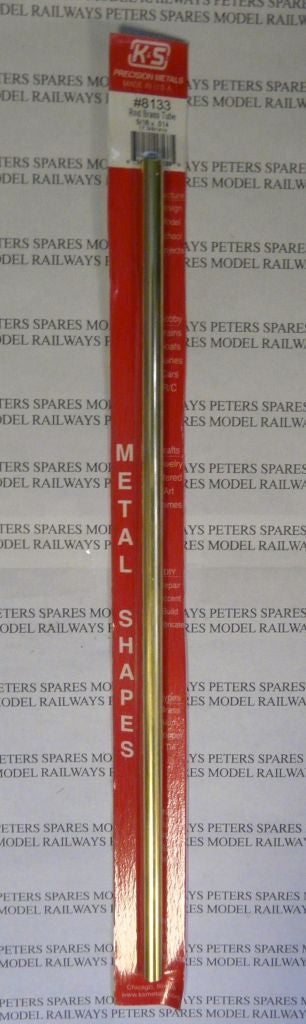 K&S Metals 8133 5/16 OD Round Brass Tube