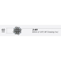Kato 2-401 HO Unitrack Crossing 90 Degreses - Metro Hobbies