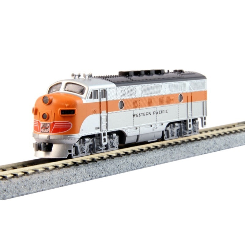 Kato 176-1202 N EMD F3A Western Pacific for the California Zephyr - Metro Hobbies