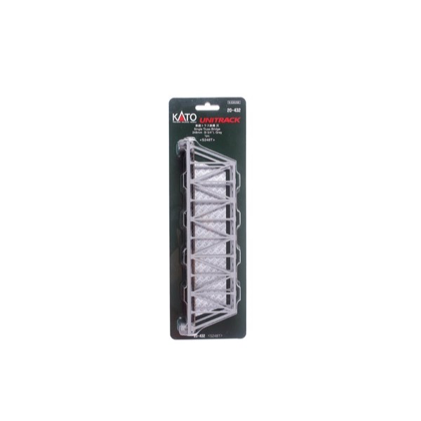 Kato 20-432 N Truss Bridge Single Track Grey