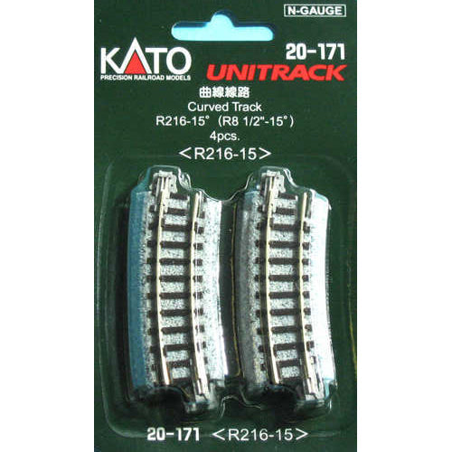 Kato 20-171 N Unitrack Curve R218-15