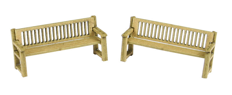 Metcalfe PO503 OO/HO Park Benches Card Kit | Metro Hobbies