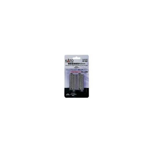 Kato 20-042 N Unitrack Double Track Straight 62mm 2pc