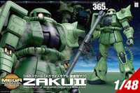 Bandai 5060680 Mega Size 1/48  Zaku II Gundam 0079 |  Hobbies Online