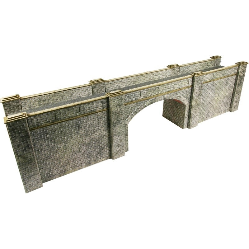 Metcalfe PO247 OO/HO Double Track Bridge Stone Card Kit | Metro Hobbies