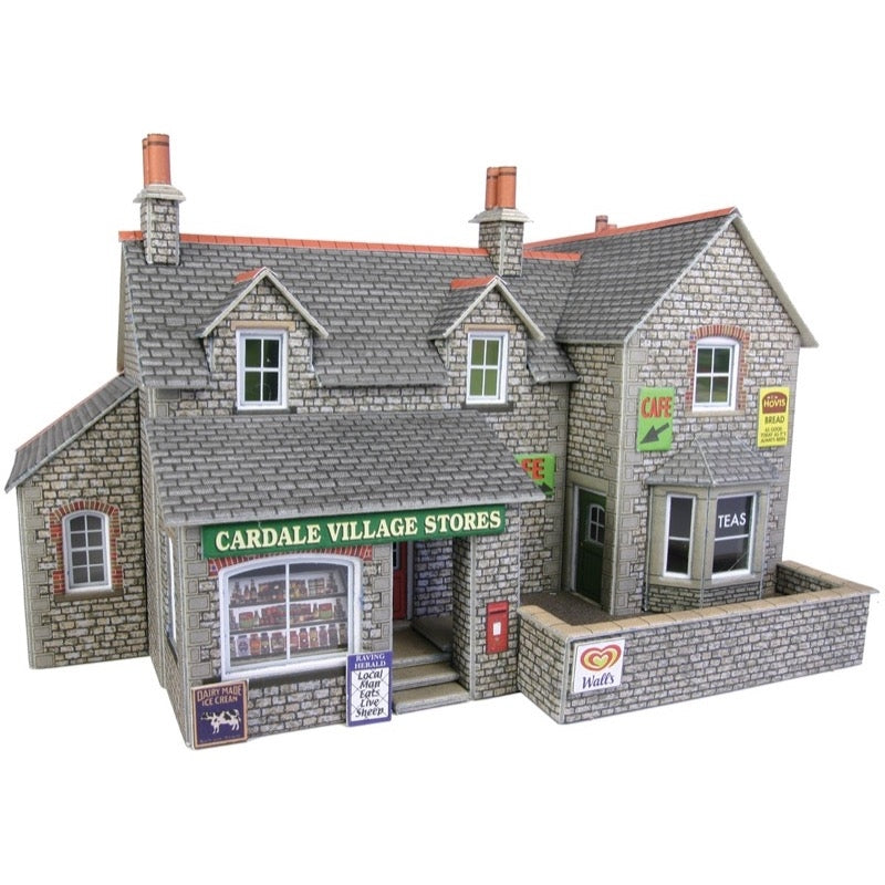 Metcalfe PO254 OO/HO Village Shop and Cafe Card Kit | Metro Hobbies