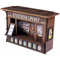 Metcalfe PO517 OO/HO Platform Kiosk Card Kit | Metro Hobbies