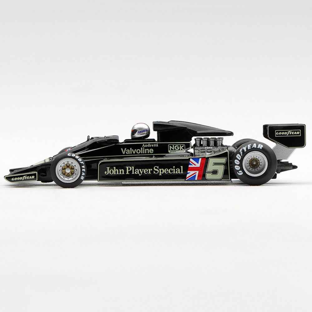 Mini GT 1/64 Lotus 78 No.5 Mario Andretti 1977 US GP West Winner