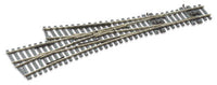 Peco SLE199 HO/OO Code 75 Asymmetric 3 Way Turnout Electrofrog