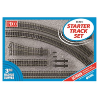 Peco ST101 HO/OO Setrack Starter Set 3rd Radius