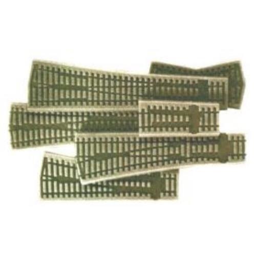 Peco ST259 HO/OO Setrack Right Hand Curved Turnout Ballasted Underlay