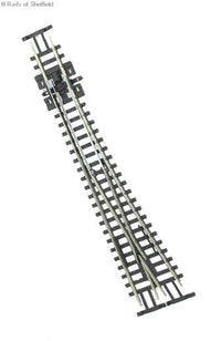 Peco SLE396F N Code 55 Left Hand Medium Radius Turnout Electrofrog