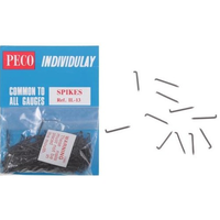 Peco IL13 Rail Spikes Blackened